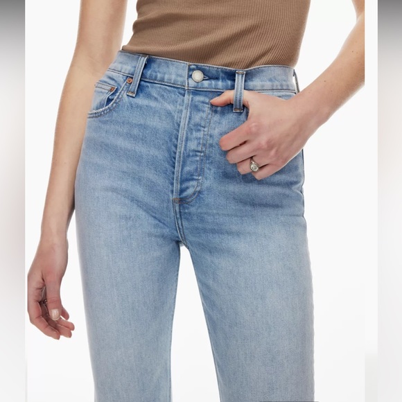Denim Forum The Yoko High Rise Slim High-rise slim jeans - Aritzia - Picture 5 of 11